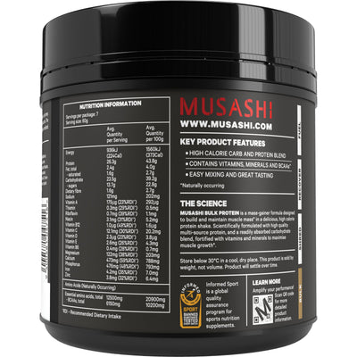 Musashi Bulk Protein 420g
