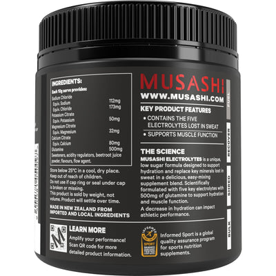 Musashi Electrolytes 300g