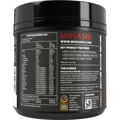 Musashi Bulk Protein 420g