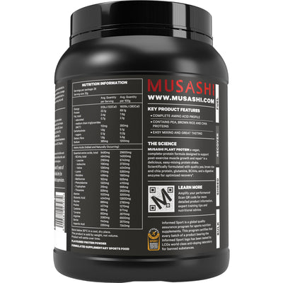 Musashi Plant Protein 900g