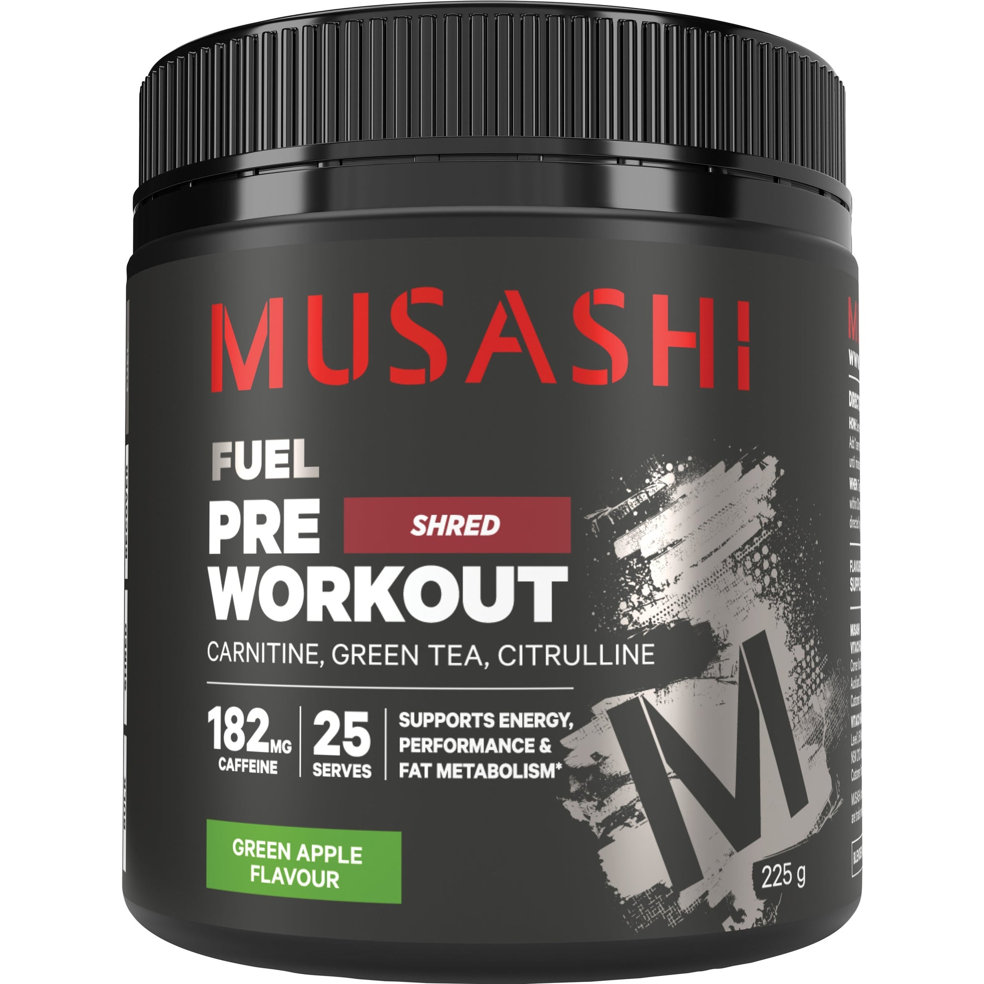 Musashi Pre-Workout Shred 225g