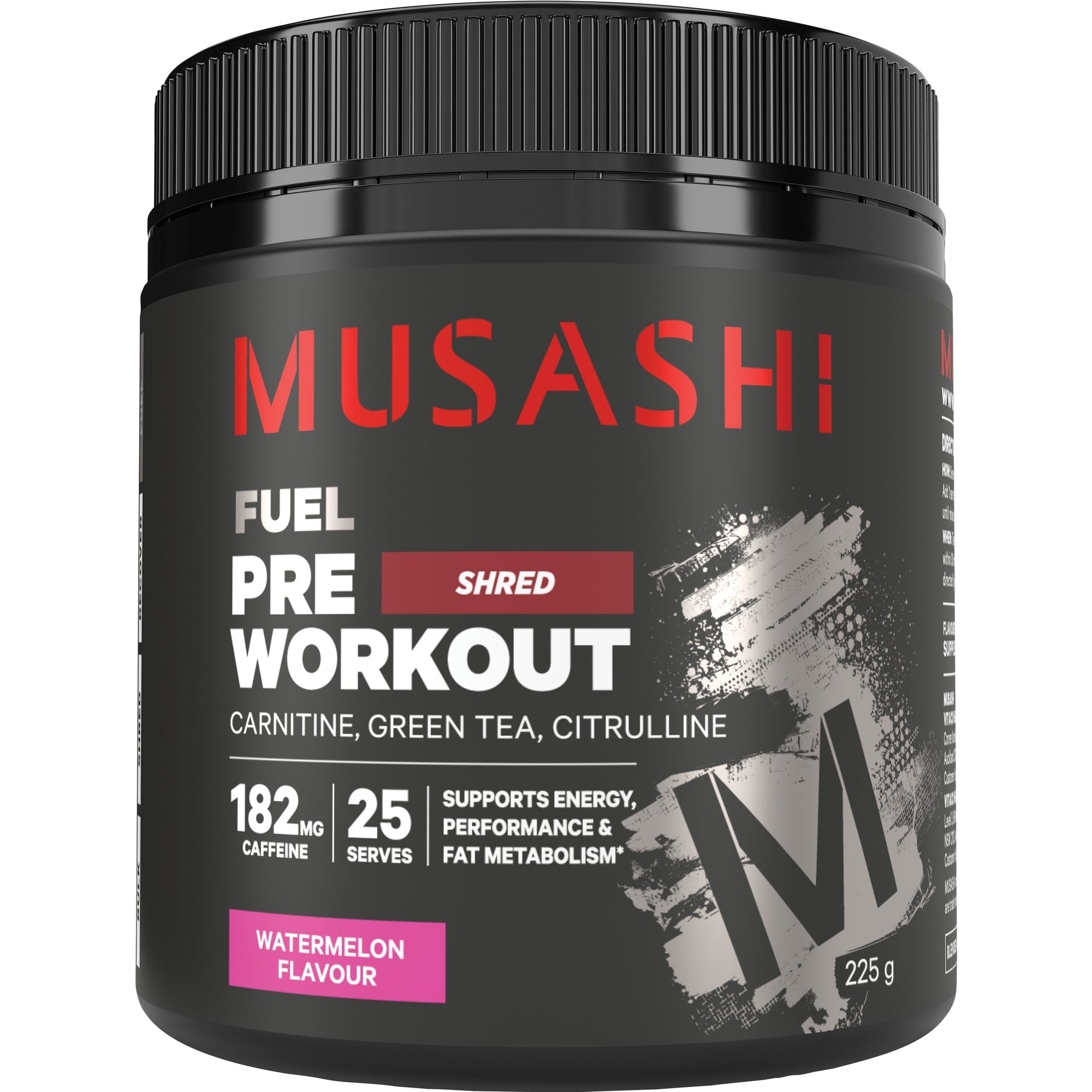 Musashi Pre-Workout Shred 225g