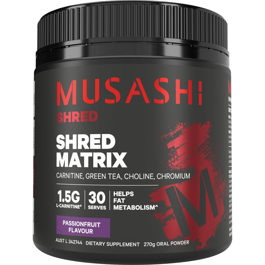 Musashi Shred Matrix 30 Serves