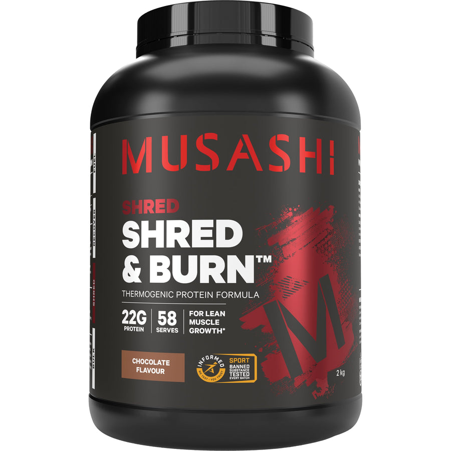 Musashi Shred & Burn Protein 2kg