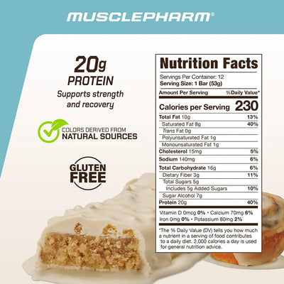 MusclePharm Combat Ready Protein Bars