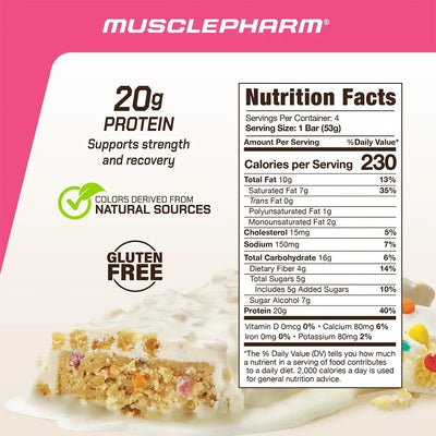 MusclePharm Combat Ready Protein Bars