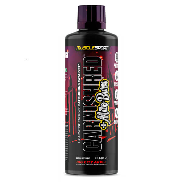 MuscleSport CarniShred + Mitoburn 16oz