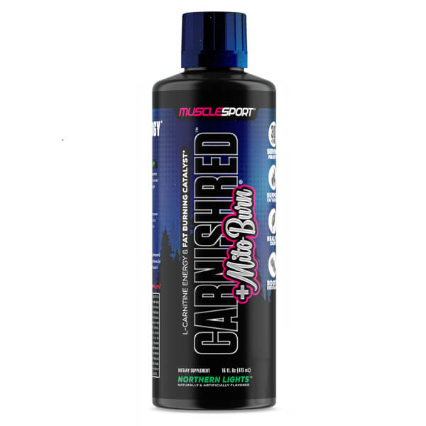 MuscleSport CarniShred + Mitoburn 16oz
