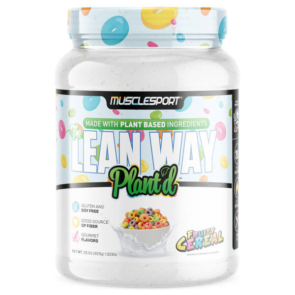 MuscleSport The Lean Way Plant'D 750-825g CLEARANCE Short Dated end of 01/2026