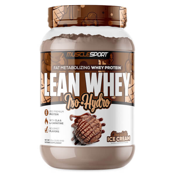 MuscleSport Lean Whey Iso Hydro 2lb CLEARANCE Short Dated end of 04/2026