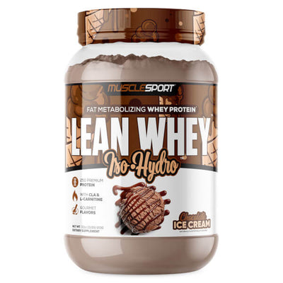 MuscleSport Lean Whey Iso Hydro 2lb CLEARANCE Short Dated end of 04/2026