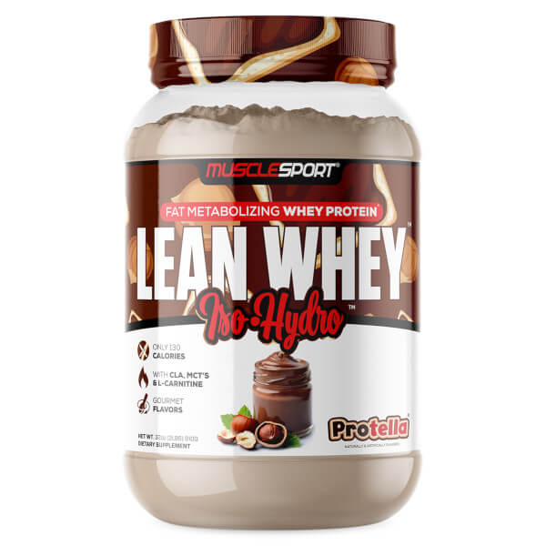 MuscleSport Lean Whey Iso Hydro 2lb CLEARANCE Short Dated end of 04/2026