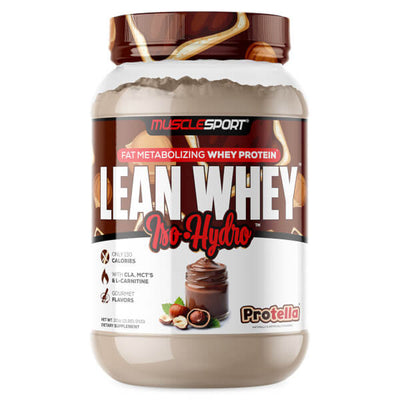 MuscleSport Lean Whey Iso Hydro 2lb CLEARANCE Short Dated end of 04/2026