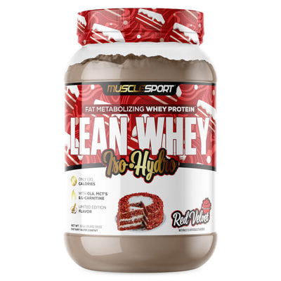 MuscleSport Lean Whey Iso Hydro 2lb CLEARANCE Short Dated end of 04/2026