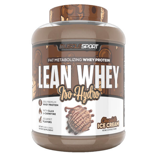 MuscleSport Lean Whey Iso Hydro 5lb