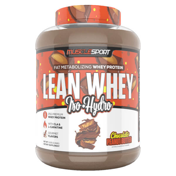 MuscleSport Lean Whey Iso Hydro 5lb