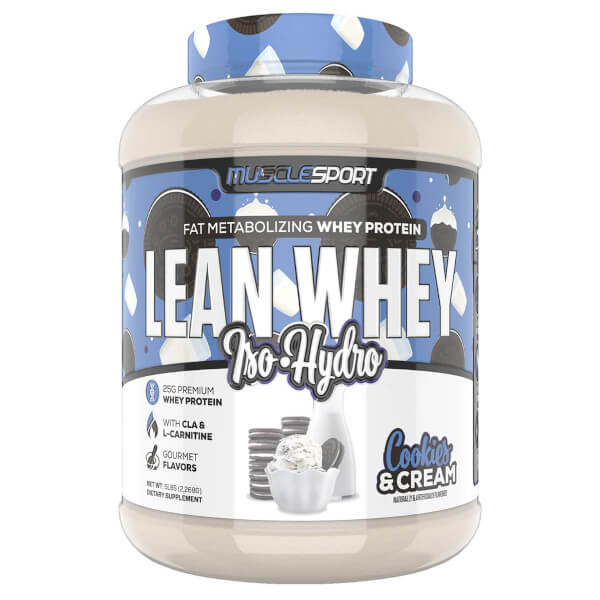 MuscleSport Lean Whey Iso Hydro 5lb
