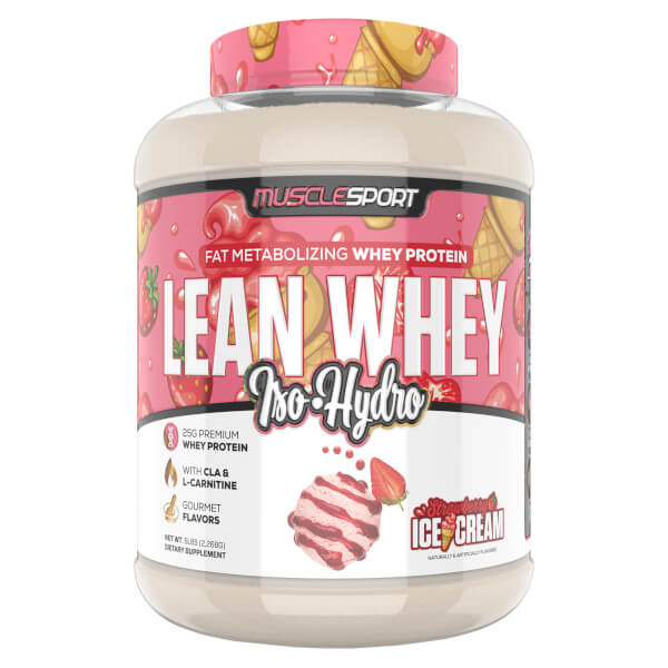 MuscleSport Lean Whey Iso Hydro 5lb