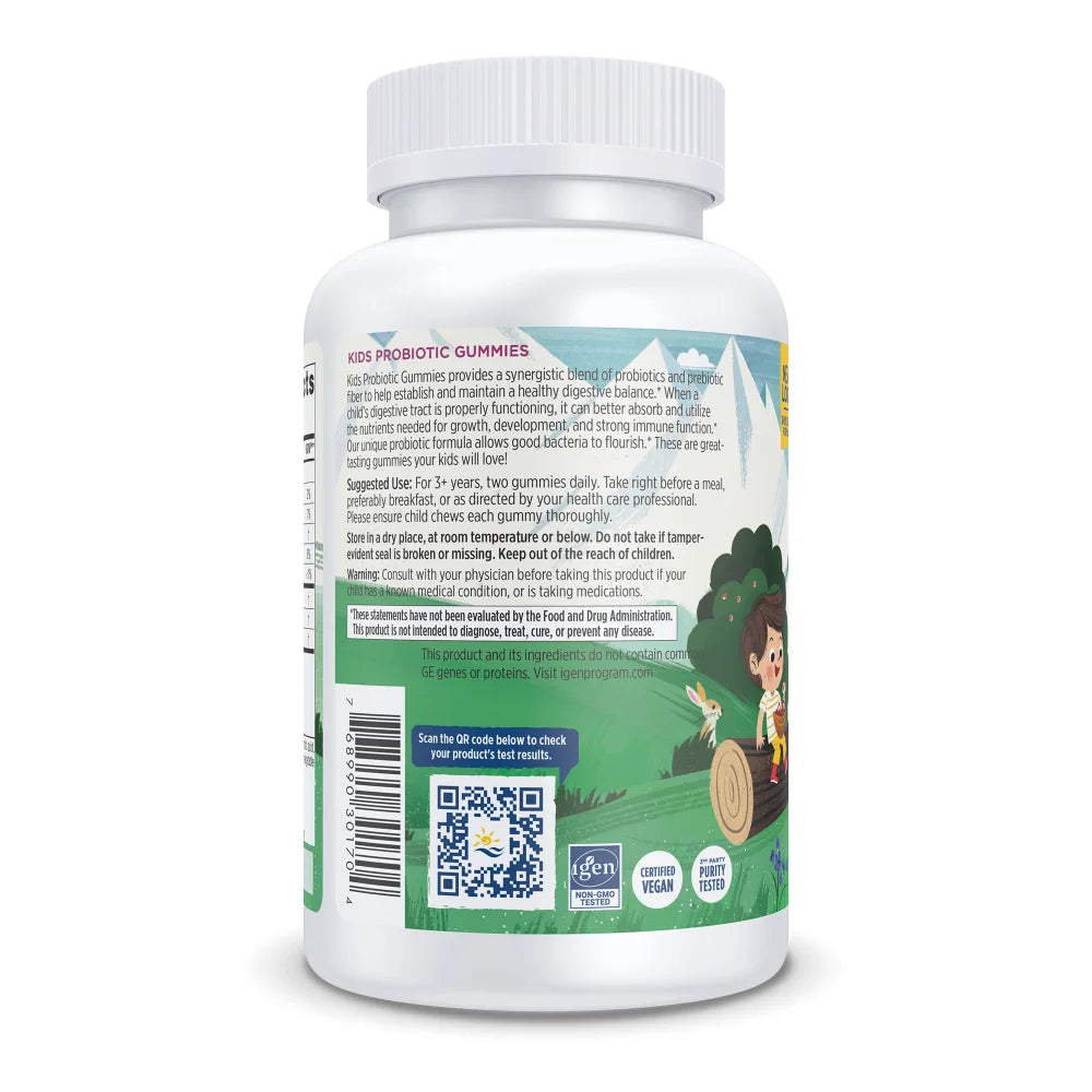 Nordic Naturals Probiotic Gummies Kids 60 Chewables