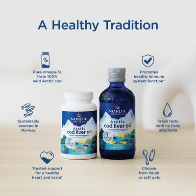 Nordic Naturals Arctic Cod Liver Oil 473ml