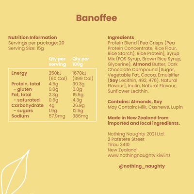 Nothing Naughty Plant Protein Bites