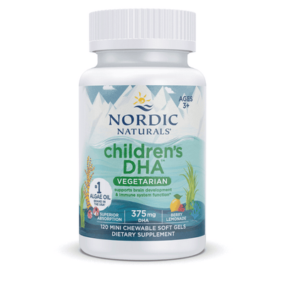 Nordic Naturals Children's DHA Vegetarian 120 Softgels