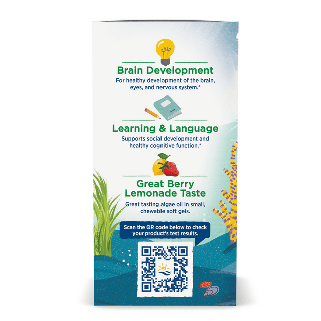 Nordic Naturals Children's DHA Vegetarian 120 Softgels