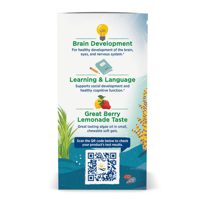 Nordic Naturals Children's DHA Vegetarian 120 Softgels