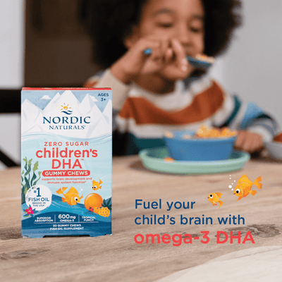 Nordic Naturals Zero Sugar Children's DHA Gummies x30