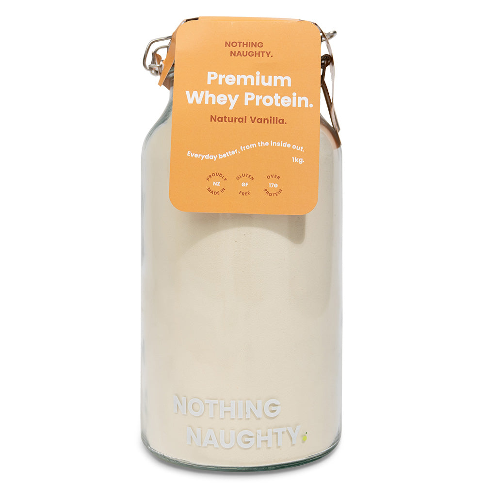 Nothing Naughty Premium NZ Whey Protein Powder