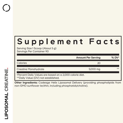 Liposomal Creatine Powder 455g