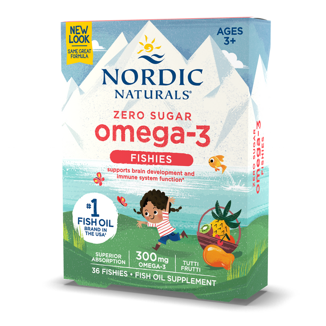 Nordic Naturals Nordic Omega-3 Fishies x36