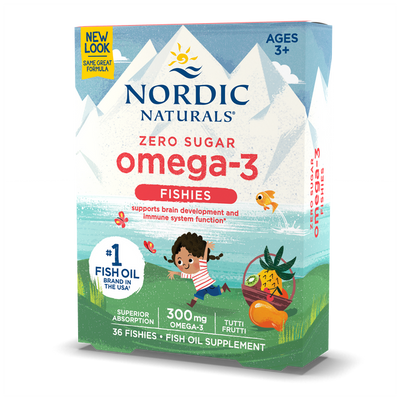 Nordic Naturals Nordic Omega-3 Fishies x36