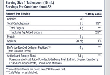 NeoCell Collagen Pomegranate Liquid 473ml