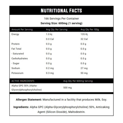 Nexus Alpha GPC 100g