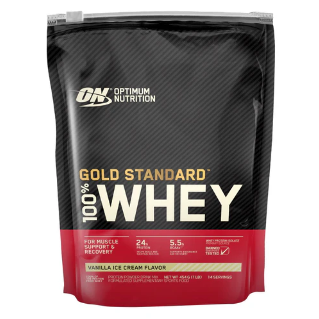 Optimum Nutrition Gold Standard 100% Whey 1lbs/454g