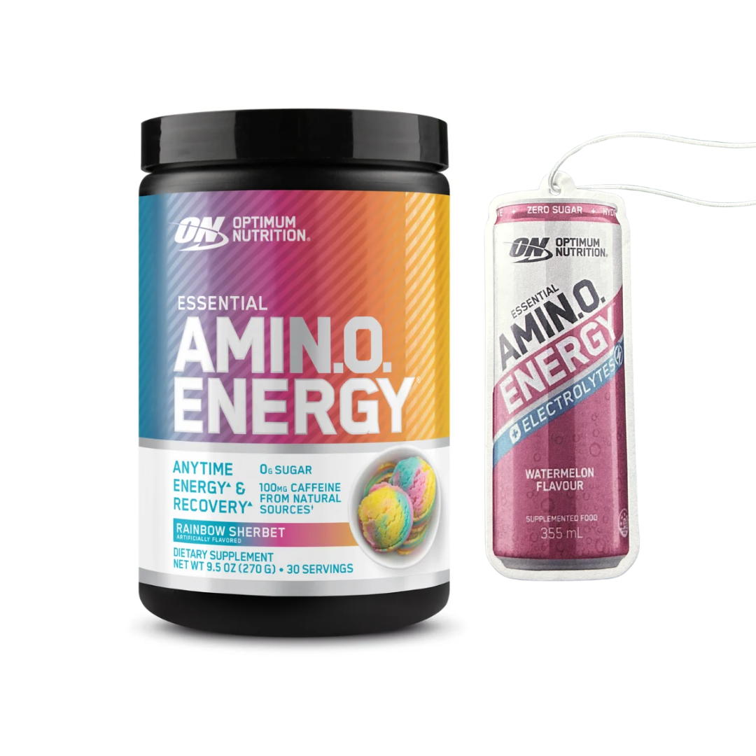 Optimum Nutrition Amino Energy 30 Serves  + Free Optimum Nutrition Air Freshener