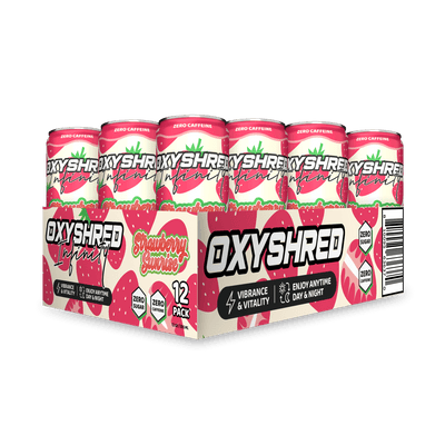 OxyShred Infinity Caffeine-Free Energy Drink - 12 Pack Variety