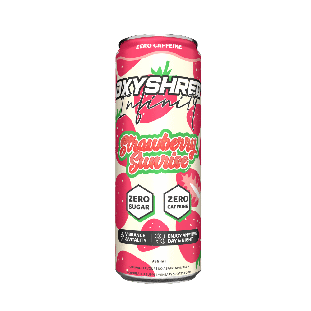 OxyShred Infinity Caffeine-Free Energy Drink - 12 Pack Variety