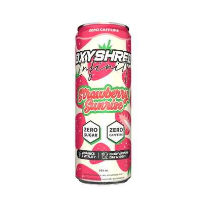OxyShred Infinity Caffeine-Free Energy Drink - 12 Pack Variety