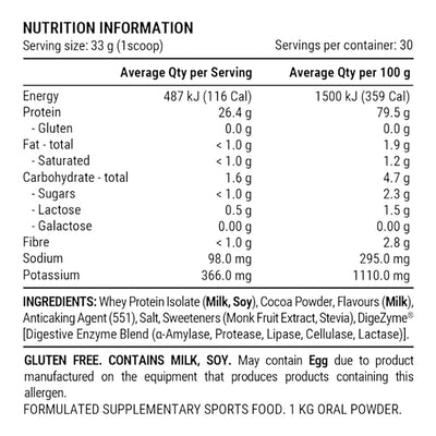 Pillar Performance Whey Protein Isolate