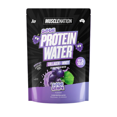 MUSCLE NATION SOUR PROTEIN WATER