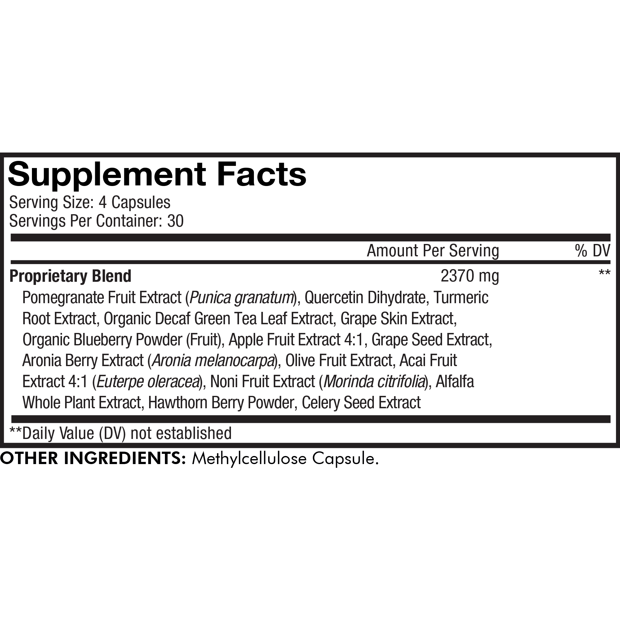 Polyphenols Broad Spectrum