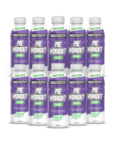 MUSCLE NATION PRE-WORKOUT RTD - Box of 12