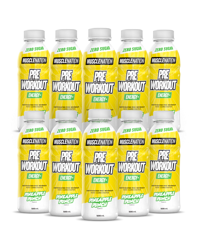 MUSCLE NATION PRE-WORKOUT RTD - Box of 12