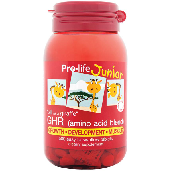 Pro-life Junior GHR 500 Tabs CLEARANCE Short Dated end of 02/2026