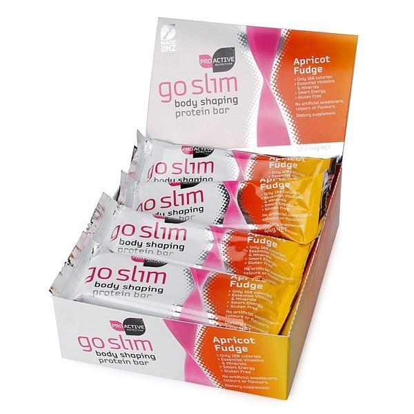 ProActive Go Slim Bar 44g x 12 Bars - Supplements.co.nz