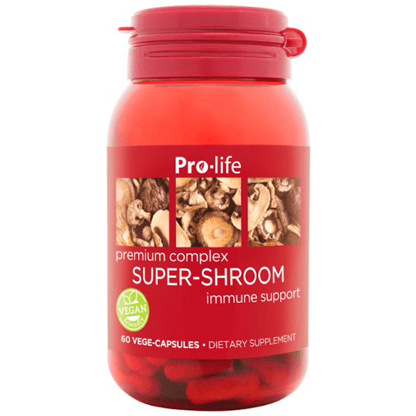 Pro-life Super Shroom 60 Caps CLEARANCE Short Dated end of 11/2026