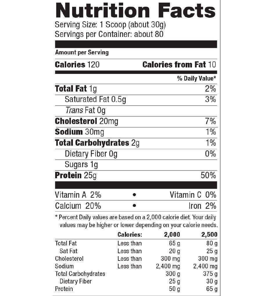 PROSTAR 100% WHEY PROTEIN