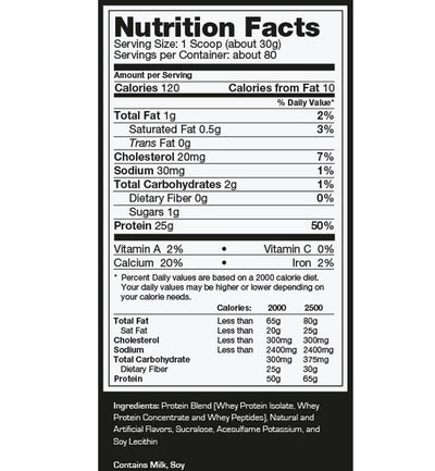 PROSTAR 100% WHEY PROTEIN